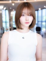 ハバナ 渋谷(HAVANA)&nbsp;20代30代大人かわいい/シルキーベージュ/前髪/ボブ