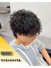 カット+ツイストスパイラル［静岡/メンズカット/メンズパーマ/メンズ/眉毛］