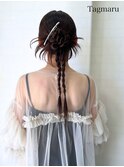 結婚式ヘア☆上品なカチモリ☆