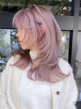 ラキング ギンザ トウキョウ(LAKING GINZA) くびれヘア/アプリコットオレンジ/夏/ハイライトカラー[銀座駅]