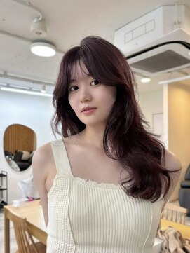 メラク(Merak) 韓国風レイヤーカット【渋谷/表参道/Merak/髪質改善/縮毛矯正】