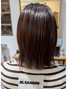 ヘアリゾート粋 リマ 銀座店(lima) 【粋lima銀座店】切りっぱなしボブ/くびれボブ/透明感/艶髪