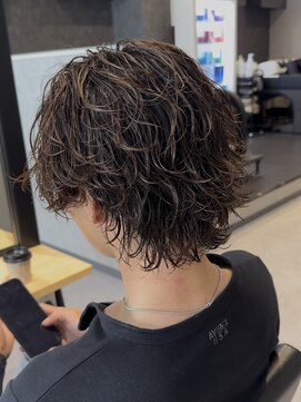 エデアンルクラ 下通(EDEAN Leclat) 熊本サーフカール メンズミディアム センターパート メンズ