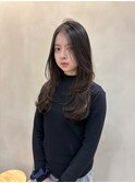 黒髪/小顔/クラゲヘアー/オリーブグレー/ココアベージュ/渋谷
