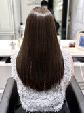 髪質改善ナチュラル艶ストレート