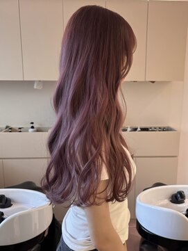 クリアピンク×透明感カラー