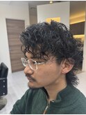 無造作パーマ