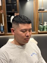 銀座 シノ 本店(shino)&nbsp;【理容室】スキンフェード　クロップ　t-pabrow風