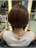 くびれショート/髪質改善/フレンチバング