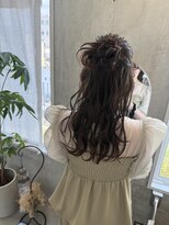 ピロ(piilo)&nbsp;カチモリハーフアップ