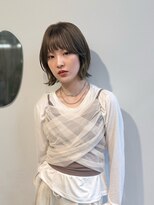 エディット トウキョウ(e.dit tokyo)&nbsp;丸みボブ/ボブ/顔まわりレイヤー/透明感カラー