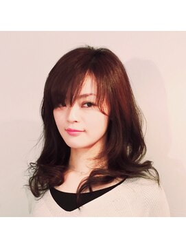 アナログシュシュ(analog chou chou) のばしかけ前髪で抜け感UP☆リラックスカール