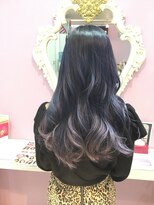 メルシー(Merci)&nbsp;【Ｍｅｒｃｉ】艶！グレーパープル×グラデーション