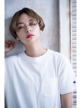 ノアパルフェ 銀座(noah parfait) 【noah parfait銀座】＊ウエット×ハンサムショートボブ＊