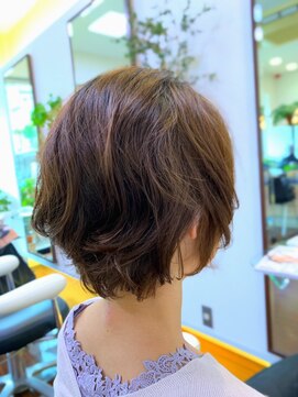 ゲッカ あざみ野(gecca) 【geccaあざみ野】ナチュラルショートボブ