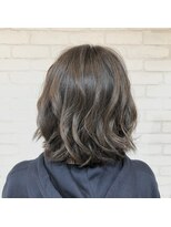 ブルー(BLUE)&nbsp;ミディアム×ボブ