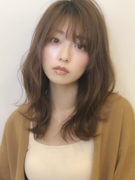 アグ ヘアー フェリス 郡山コスモス通り店(Agu hair feliz) 《Agu hair》肌までキレイに見える◎ふんわりレイヤー