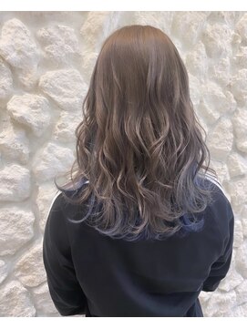 モアナ バイ ヘッドライト 駒沢大学店(Moana by HEADLIGHT) Moana【駒沢大学】インナーカラー＃ネイビー＃学割U24