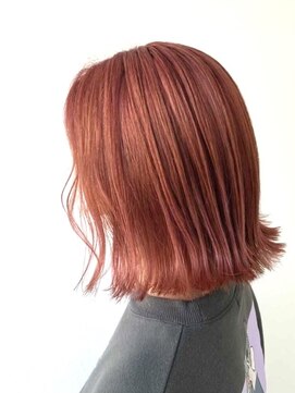 コード(Chord) 谷合/ フラミンゴピンク×切りっぱなし