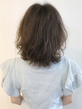 リコ(LIKO) 大人のウェーブミディ☆デジタルパーマ/お手入れ簡単/大人向け