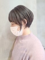 エリマ 調布(elima)&nbsp;大人丸みショート/ハイライト/イルミナカラー/ベージュ[調布]