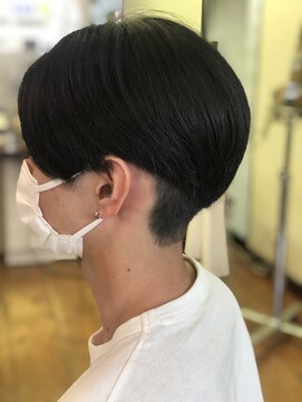 フレンズ 環状通東店(friend's) 爽やか♪ 韓流マッシュ　センターパート　5