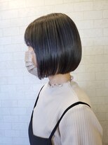 福岡美髪研究所クノップス(Knops)&nbsp;ボブ　×　オリーブカラー