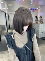 ゲーム 原宿店(GAME)&nbsp;グレージュ/ダブルカラー/ケアブリーチ/髪質改善/原宿