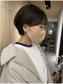 中川陽南子ロングヘアココアベージュボブウルフグレージュカラー