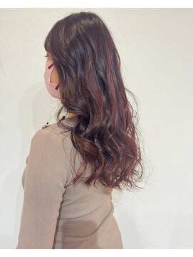 サンクチュアリ ウィズエデン 京橋店(Sanctuary with eden) つやつやピンクブラウンカラー