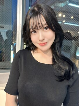 ミョンシル 【myonsil 山田】ブルーブラック/韓国レイヤー