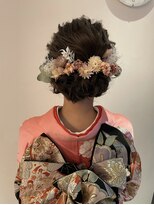 ファム 楽々園店(femme) 和装アップスタイル