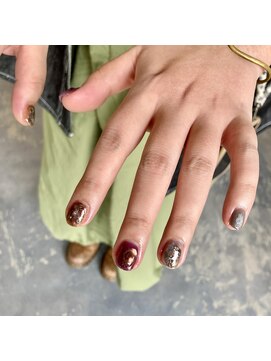 西本整髪 ニュアンスニシモトネイルデザイン