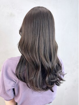 アイティーバイアルバム 松戸店(IT by ALBUM) ナチュラルロング_グレーベージュレイヤーロング_ba466651