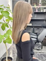 チュダック(ChuDuck)&nbsp;韓国風《ミルクティー》ハイトーン/ケアブリーチ/ダブルカラー