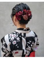 スマイロンナイロン ヘアー(smile on nylon hair)&nbsp;浴衣ヘア