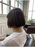 【COOKIE】艶ボブ×ブラウンベージュ40代/50代