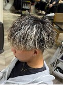 【Nishida】ツイストスパイラルパーマ×ハイライト
