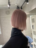 ハイプ(HYPE)&nbsp;【藤沢】ホワイトピンクベージュ/ピンクブロンドボブ/ブリーチ