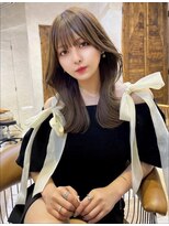 ロンドローズ 名古屋(Lond damaskRose)&nbsp;顔周り ダブルカラー 名駅 ブリーチ 髪質改善 ボブ 韓国834