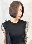 |大人ボブ耳かけボブ前下がりボブミニボブ顎ラインボブディ30代