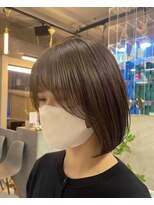 クロムス 梅田茶屋町店(clomus)&nbsp;顔まわり×ボブ