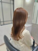 アール ヘアー デザイン(r hair design)&nbsp;ブリーチなしベージュカラー