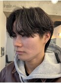 原宿センターパートナチュラルニュアンスパーマシャドウパーマ