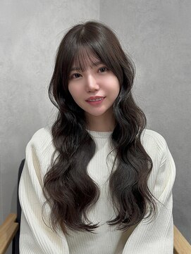 ビューレイギンザ(VIEW LEI GINZA) 韓国ウェーブヘア前髪カットレイヤーカット髪質改善銀座