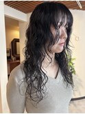 スパイラルパーマ