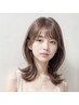 [松田ひろき][カラー][女性][学割U24] カット＋カラー 9,900円