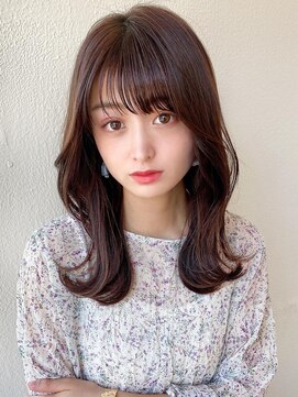 ラルユー 金山(LallYou) 韓国風レイヤーイメチェンワイドバング美髪モカグレージュ