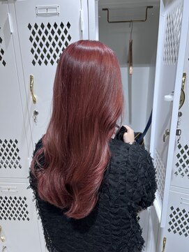 アドア 横浜(ADORE) 【ADORE横浜】ブリーチダブルカラー×ピンクカラー