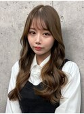 大人かわいい柔らかモテロングヘア